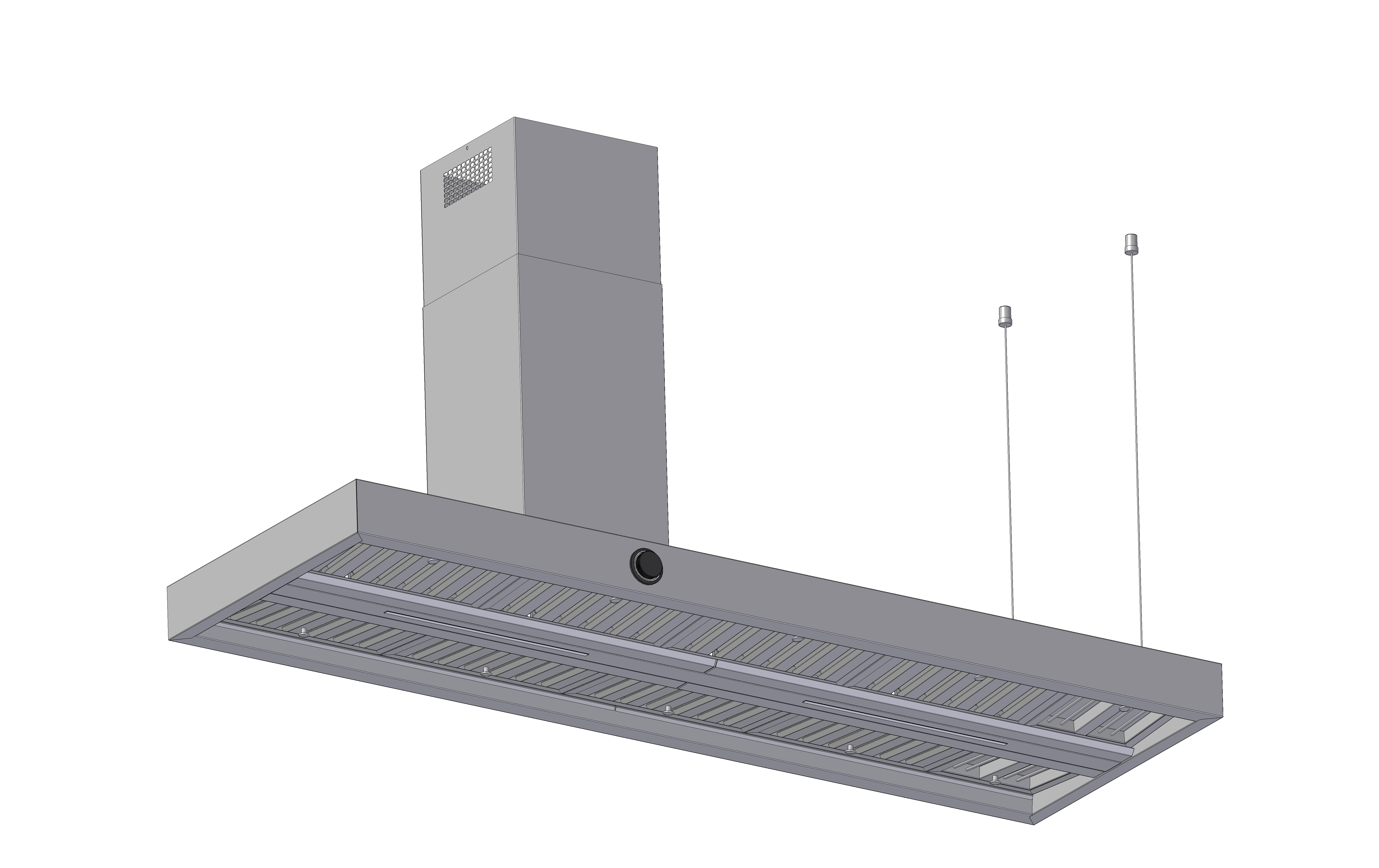 ΑΠΟΡΡΟΦΗΤΗΡΑΣ AIRFORCE Vis Boxy Island L IX/A/180 | ΑΠΟΡ/ΡΑΣ ΝΗΣΙΔΑ ΣΕ ΣΧΗΜΑ ΑΝΑΠΟΔΟΥ "Τ+" | NO DRIP 2